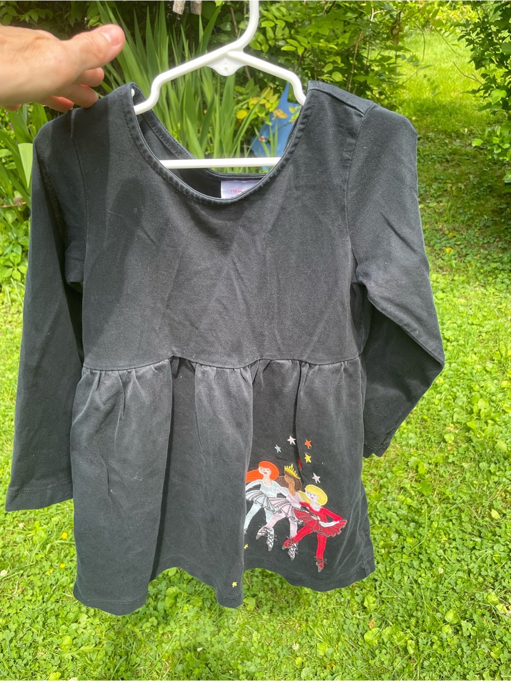 Hanna Andersson cotton tunic dress bundle (2 dresses!)